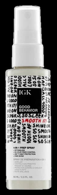 IGK Hair Good Behavior 4-in-1 Prep Spray Travel