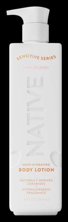 Native Sensitive Series: Body Lotion