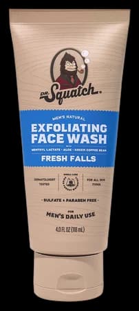 Dr. Squatch Fresh Falls Exfoliating Face Wash