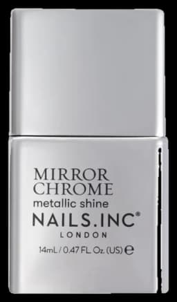 Nails.INC Silver Served Mirror Chrome Nail Polish