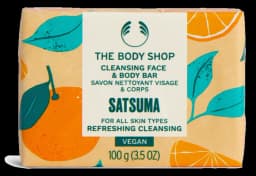 The Body Shop Satsuma Cleansing Face & Body Bar