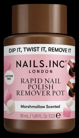 Nails.INC Marshmallow Scented Rapid Nail Polish Remover Pot