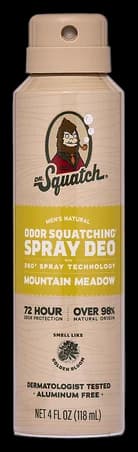 Dr. Squatch Mountain Meadow Spray Deodorant