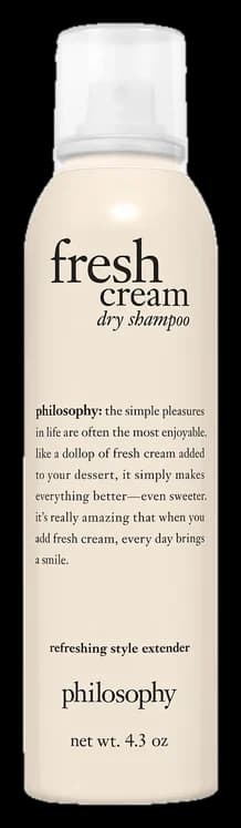 philosophy Fresh Cream Dry Shampoo