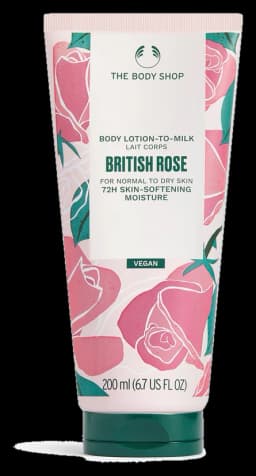 The Body Shop British Rose Lotion-to-Milk 200ml