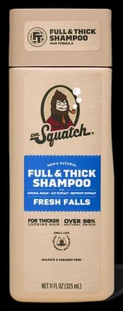 Dr. Squatch Fresh Falls Full & Thick Shampoo