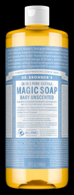 닥터브로너스 Unscented - Pure-Castile Magic Soap