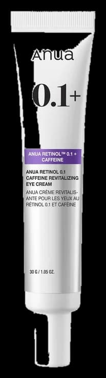 아누아 Retinol 0.1 Caffeine Revitalizing Eye Cream