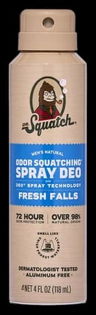 Dr. Squatch Fresh Falls Spray Deodorant