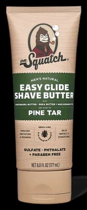 Dr. Squatch Easy Glide Shave Butter Pine Tar