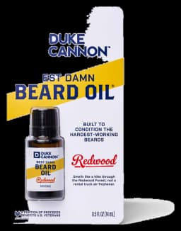 Duke Cannon Best Damn Beard Oil - 0.5 oz.