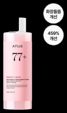 아누아 복숭아 77 나이아신 에센스 토너