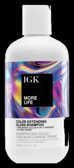 IGK Hair MORE LIFE Color Extending Shampoo