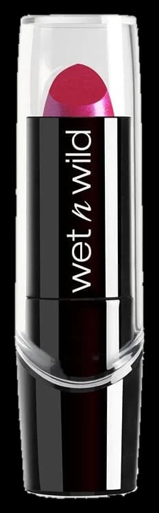 wet n wild Silk Finish Lipstick | Fuchsia w Blue Pearl