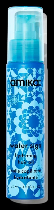 amika water sign | hydrating hair oil for dry hair