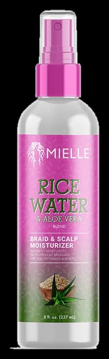 Mielle Organics Rice Water & Aloe Vera Braid & Scalp Moisturizer