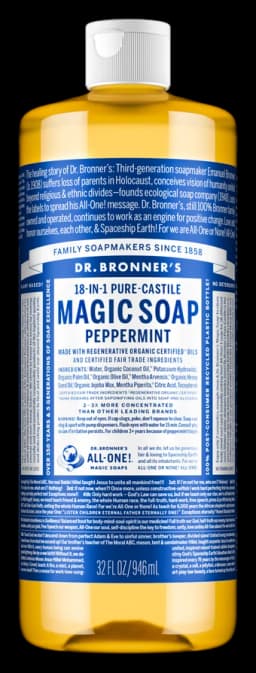 닥터브로너스 Peppermint - Pure-Castile Magic Soap