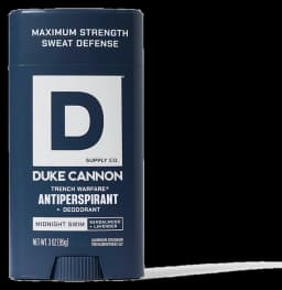 Duke Cannon Trench Warfare® Antiperspirant Deodorant - Midnight Swim