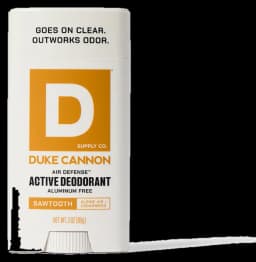 Duke Cannon Air Defense Active Deodorant - Sawtooth | Aluminum Free