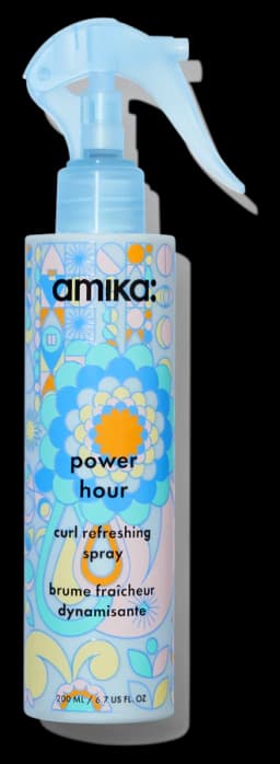 amika power hour | curl hair refreshing spray