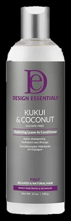 Design Essentials Kukui & Coconut Hydrating Leave-In Conditioner