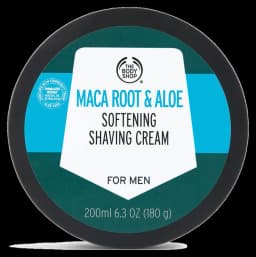 The Body Shop Maca Root & Aloe Softening Shaving Cream  For Men