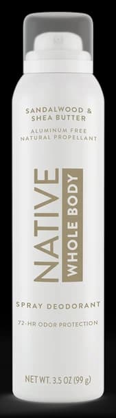 Native Deodorant Spray - Last Chance