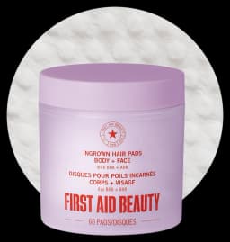 First Aid Beauty Ingrown Hair Pads with BHA + AHA 60 count