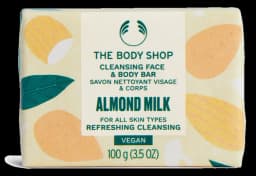 The Body Shop Almond Milk Cleansing Face & Body Bar