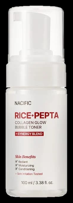 Rice Peptide Collagen Glow Bubble Toner