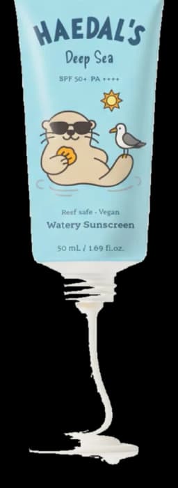 해달씨 딥 씨 워터리 선스크린 SPF50+ PA++++ (HAEDAL’S Deep Sea Watery Sunscreen SPF50+ PA++++)
