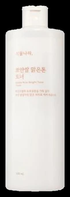 뽀얀쌀 맑은톤 토너 500mL