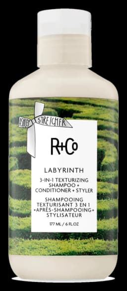 R+Co LABYRINTH 3-in-1 Texturizing Shampoo + Conditioner + Styler