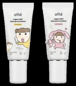 비건 릴리프 톤업 선 에센스 50ml 기획 4종(베이지/핑크)
