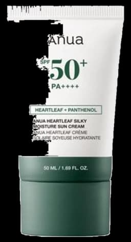 어성초 실키 모이스처 선크림 50ml