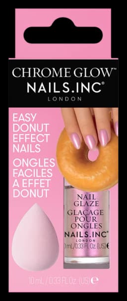 Nails.INC Glazed Candy Chrome Glow Nail Glaze