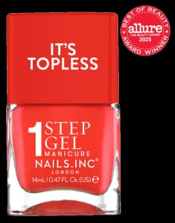 Nails.INC Jennifer 1-Step Gel It's Topless Nail Polish