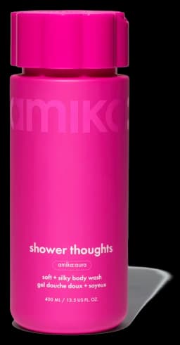 amika shower thoughts | soft + silky body wash
