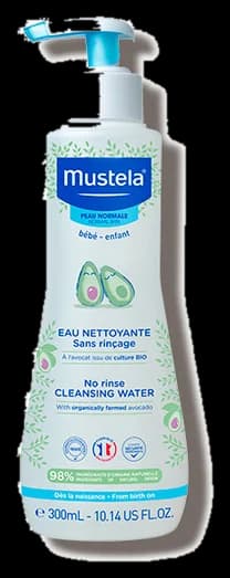Mustela Eau nettoyante bébé sans rinçage à l'avocat