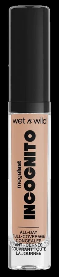 wet n wild Mega Last Incognito All-Day Full Coverage Concealer | Light Honey