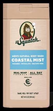 Dr. Squatch 14 oz Coastal Mist Body Wash
