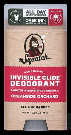 Dr. Squatch Oceanside Orchard Invisible Glide Deodorant