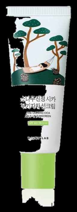 라운드랩 소나무 진정 시카 무기자차 선크림 40ml