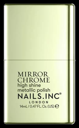 Nails.INC Go Your Chrome Way Olive Mirror Chrome Nail Polish
