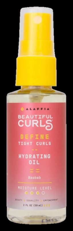 Alaffia Curl Define Hydrating Oil, 2 oz