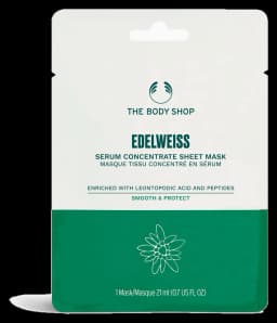 The Body Shop Edelweiss Serum Concentrate Sheet Mask