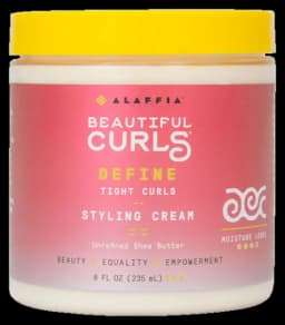 Alaffia Curl Define Styling Cream, 8oz