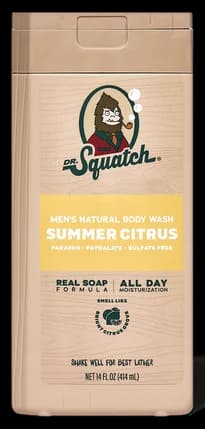 Dr. Squatch 14 oz Summer Citrus Body Wash
