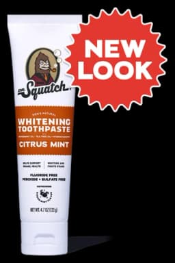 Dr. Squatch Citrus Mint Whitening Toothpaste