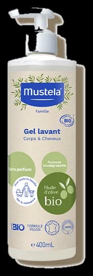 Mustela Gel lavant certifié Bio corps & cheveux